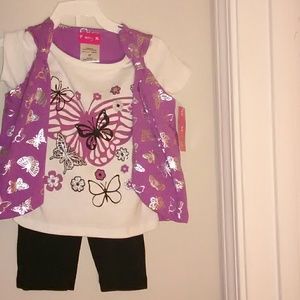 Girls toddler 2pc set 2t